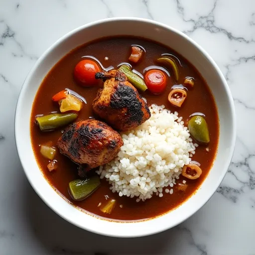 Blackened Chicken and Holy Trinity Gumbo