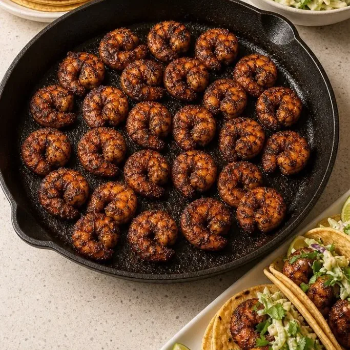 Blackened Shrimp Tacos