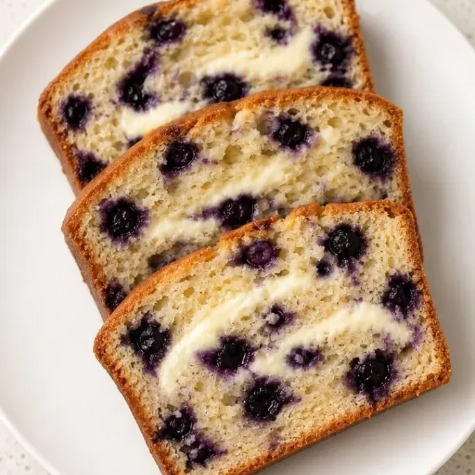 Blueberry Cream Cheese Bread Blueberry Cream Cheese Bread