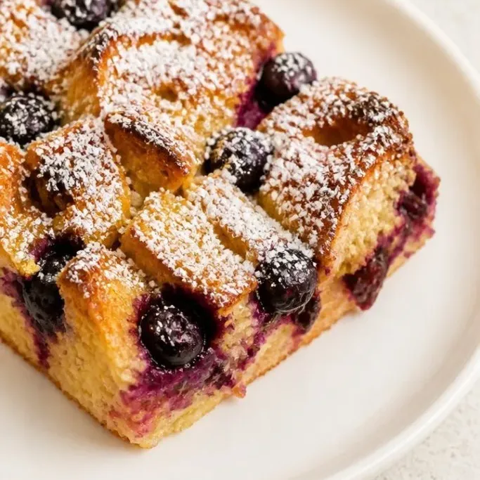 Blueberry French Toast Casserole