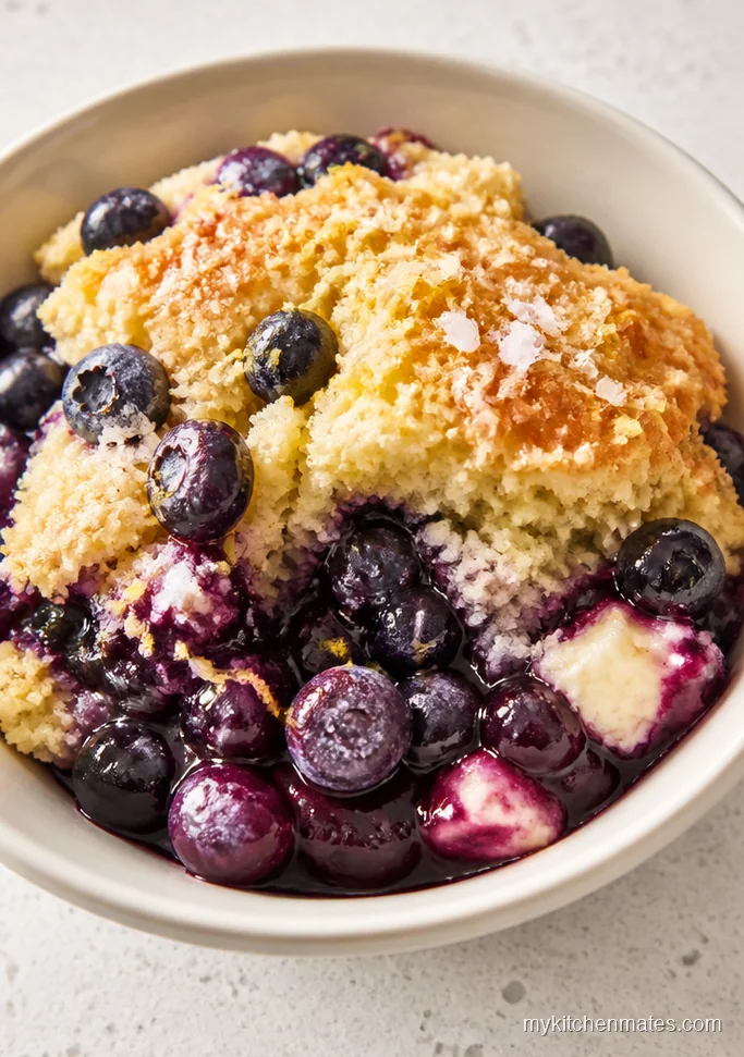 Blueberry Lemon Dump Cake