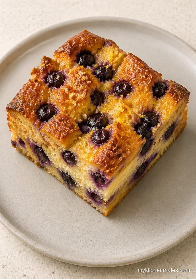 Blueberry Lemon French Toast Casserole