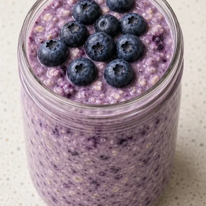 Blueberry Overnight Oats