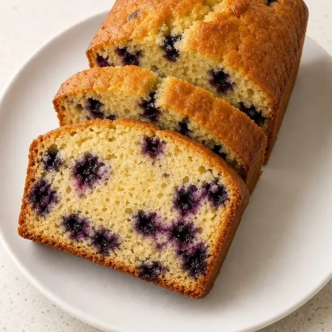 Blueberry Sour Cream Cake