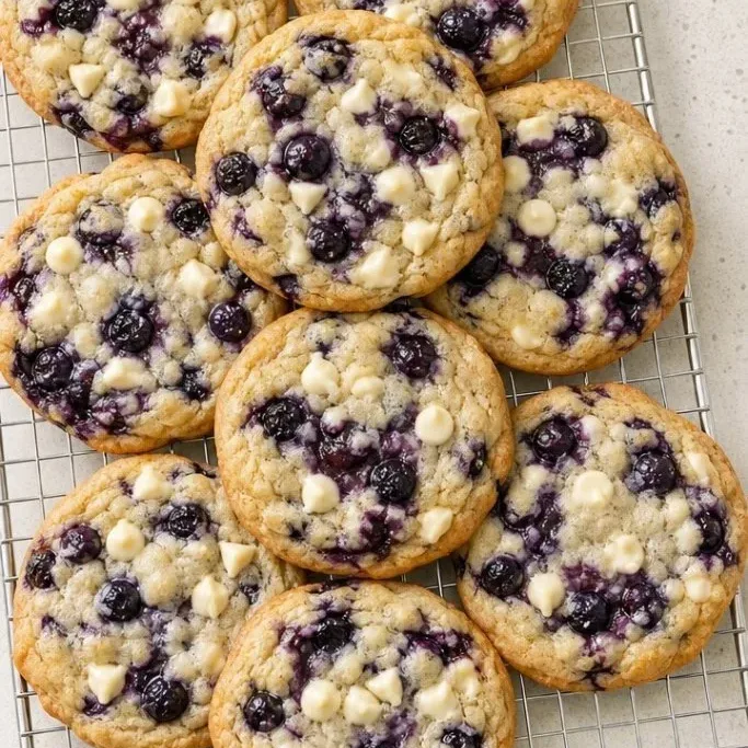 Soft and Chewy Blueberry White Chocolate Chip Cookies Blueberry White Chocolate Chip Cookies