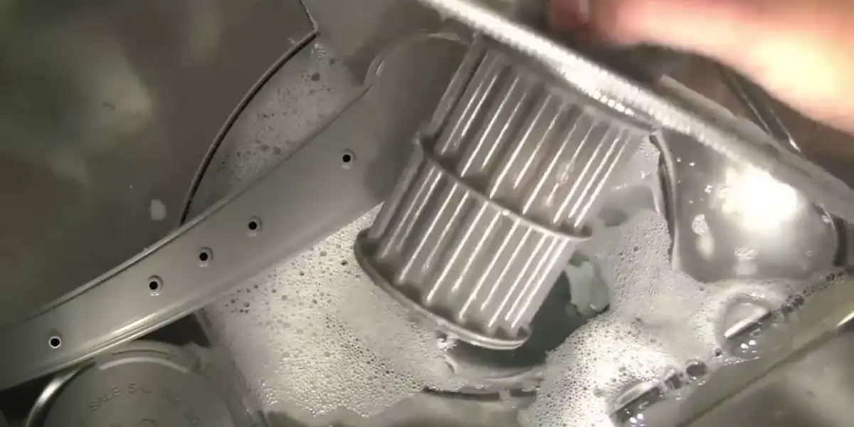 bosch integrated dishwasher not draining