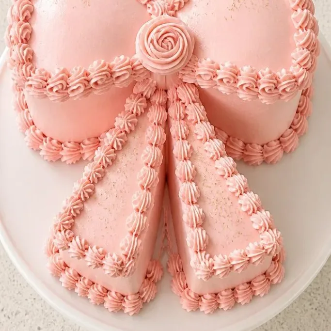 Bow Birthday Cake Bow Birthday Cake