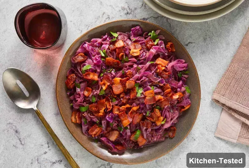 Braised Red Cabbage braised red cabbage
