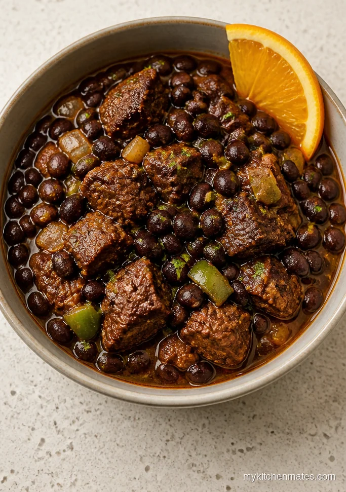 Brazilian Beef and Black Beans