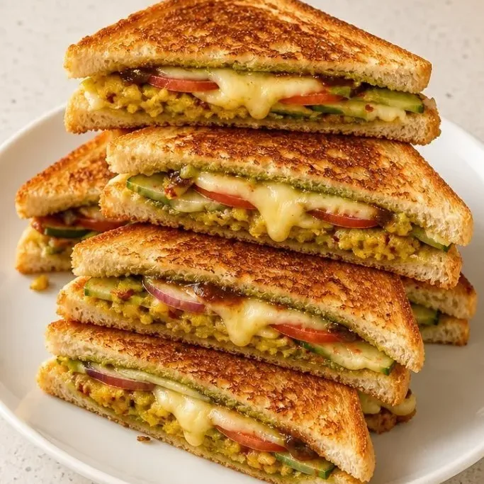 Bread Sandwich Recipe Indian