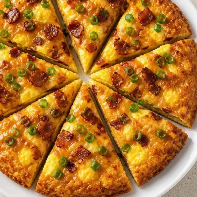 Breakfast Pizza With Biscuit Crust
