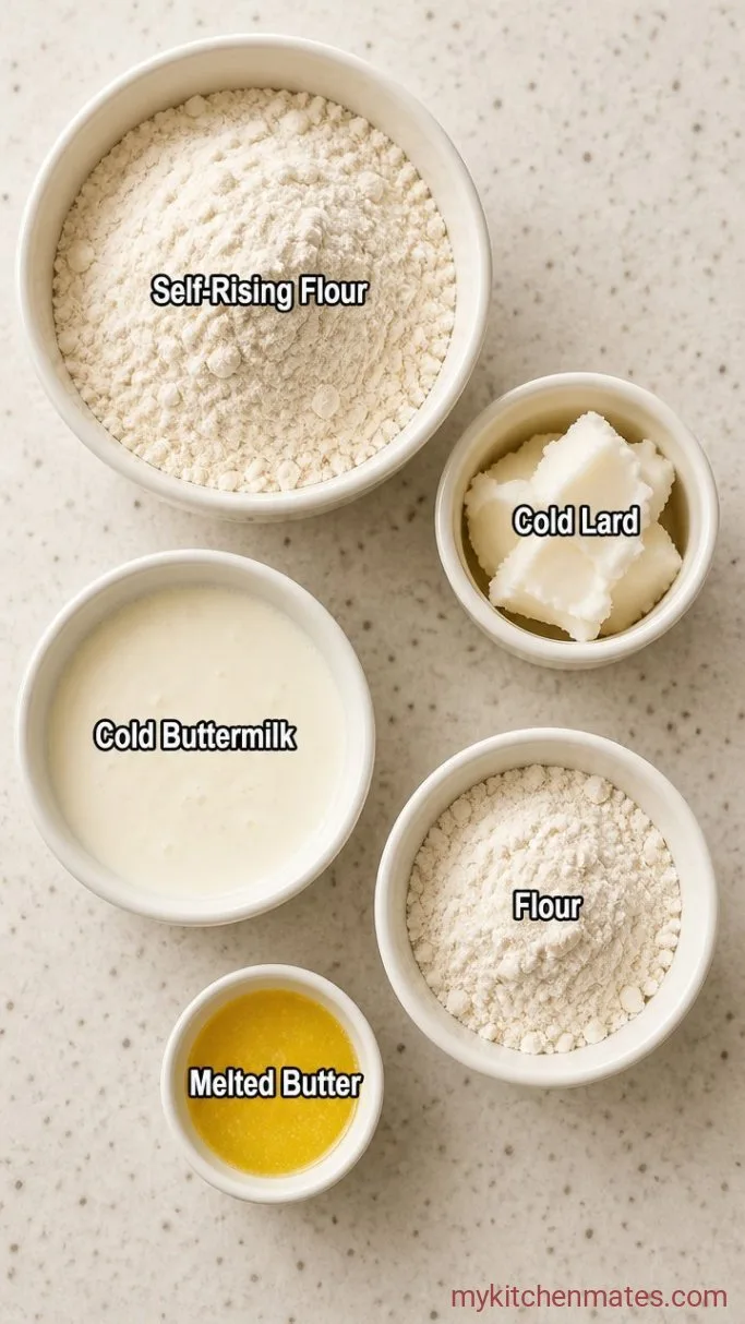 Brenda Gantt’s Buttermilk Biscuits Ingredients