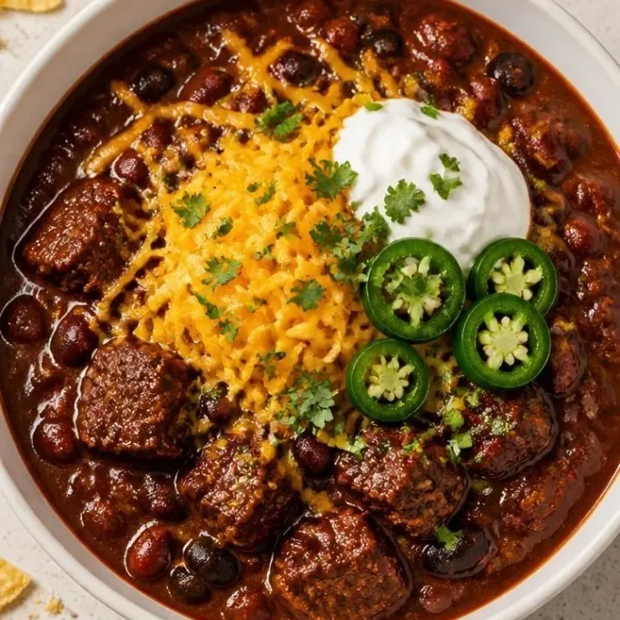 Brisket Chili Crockpot
