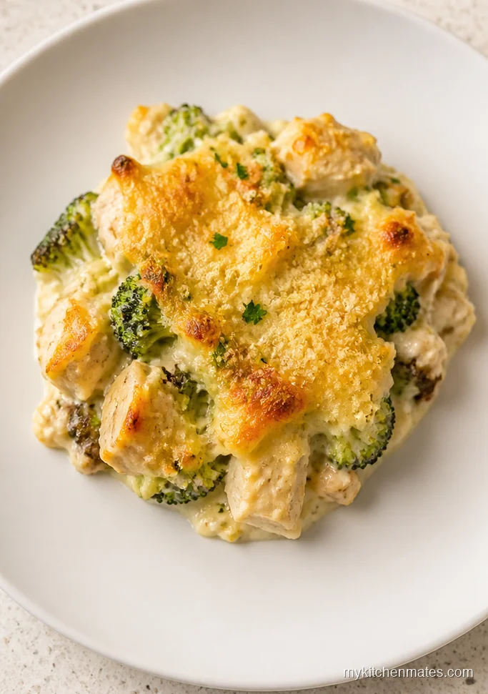 Broccoli Alfredo Chicken Casserole