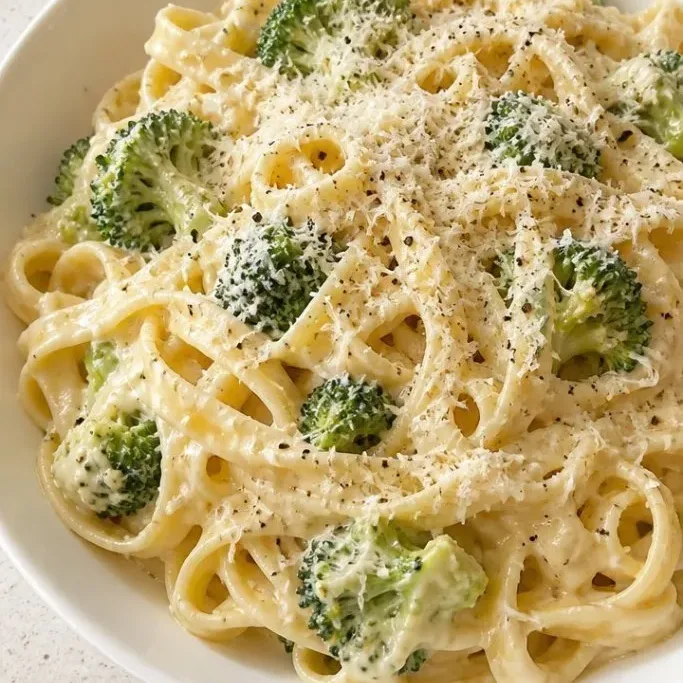 Broccoli Alfredo Pasta