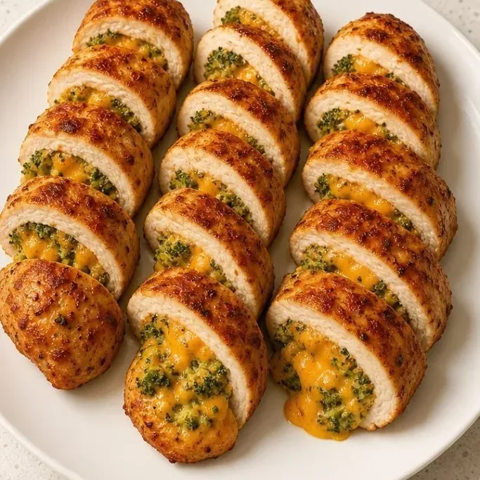 35-Minute Broccoli and Cheese Stuffed Chicken Broccoli And Cheese Stuffed Chicken
