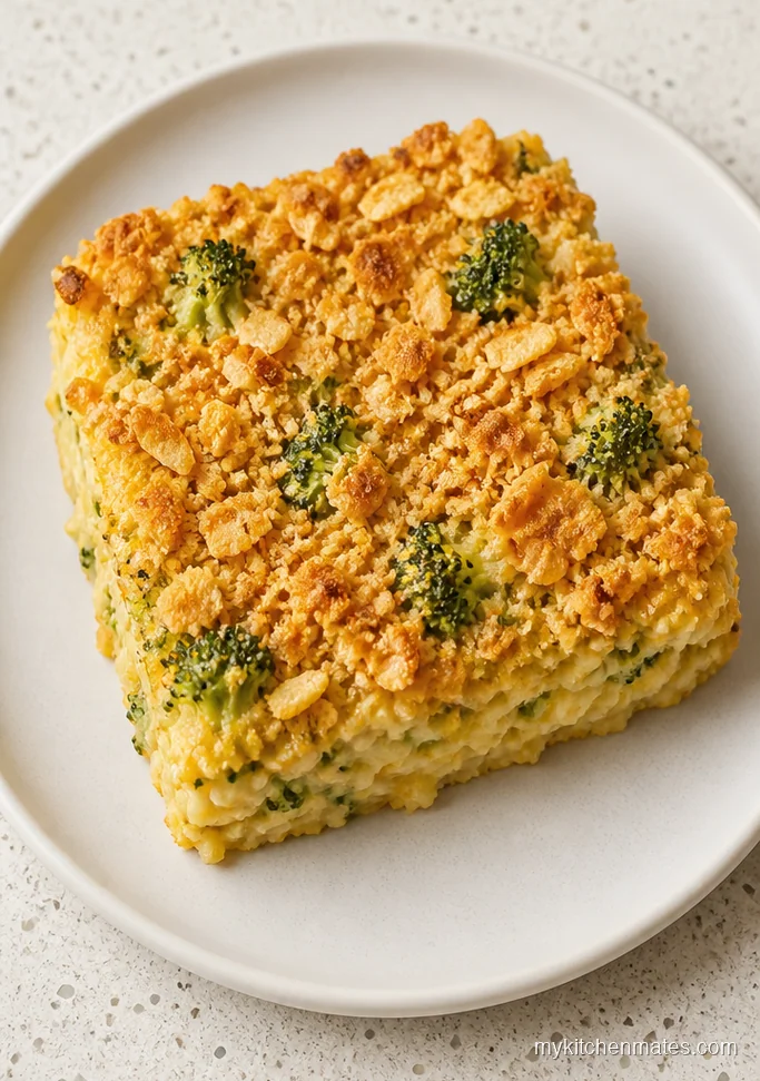 Broccoli Cheddar Hash Brown Casserole