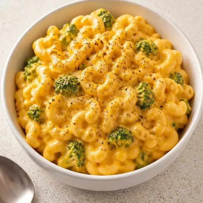 One-Pot Creamy Broccoli Cheddar Mac and Cheese Broccoli Cheddar Mac and Cheese