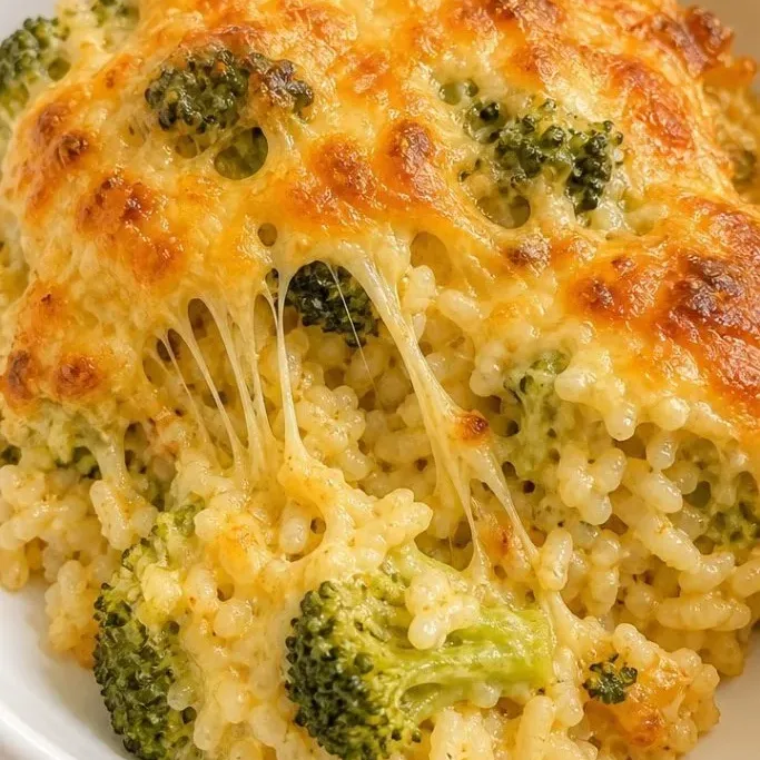 Broccoli Cheese Rice Casserole