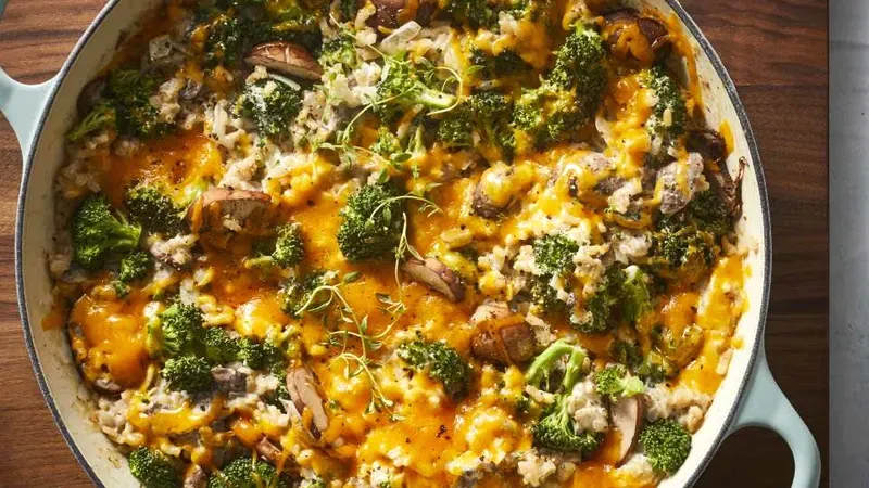 Broccoli, Cheese & Rice Casserole Food photo of Broccoli, Cheese & Rice Casserole