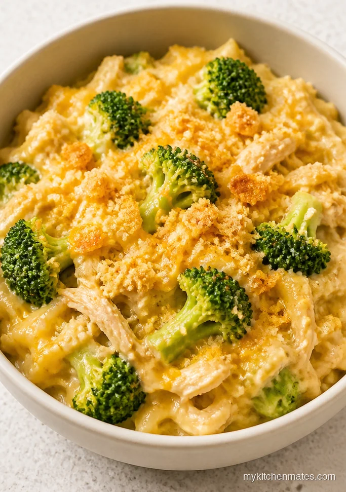 13 Chicken Noodle Casserole Recipes for Busy Nights and Big Comfort Broccoli Chicken Noodle Casserole