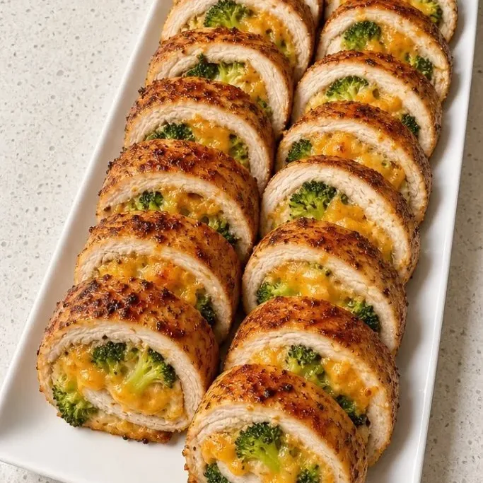 Golden Cheesy Broccoli Stuffed Chicken Breast Broccoli Stuffed Chicken Breast