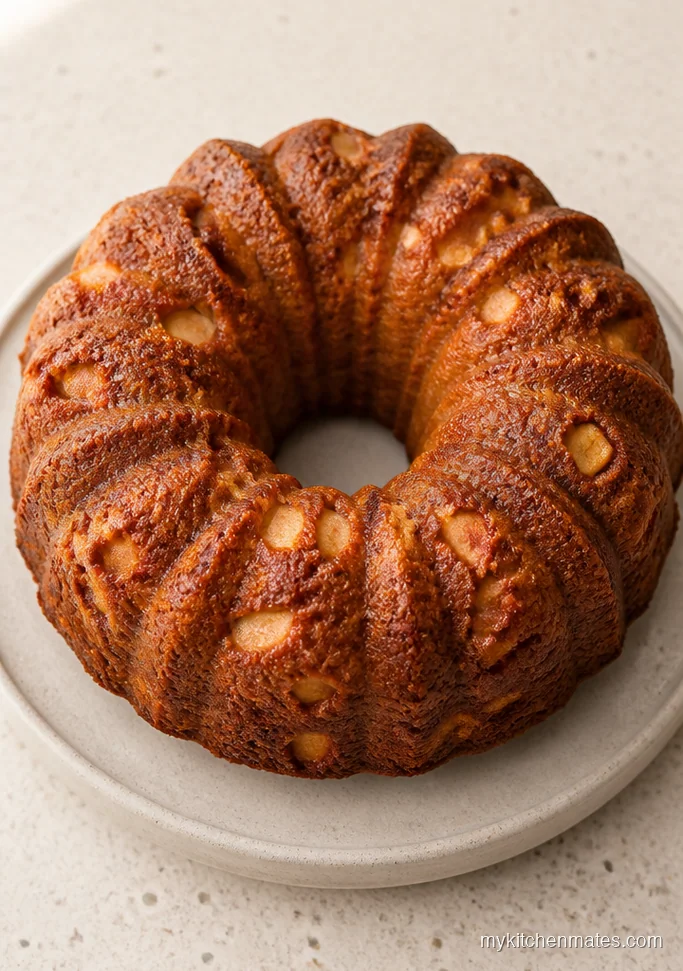 Brown Butter Apple Bundt Cake