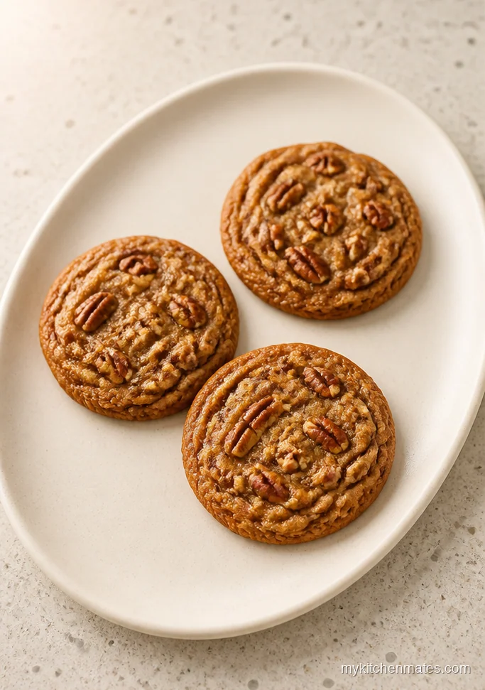 Brown Butter Maple Pecan Cookies
