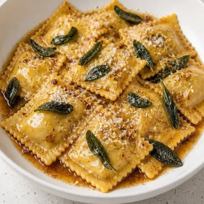 3-Ingredient Brown Butter Sage Sauce for Ravioli Brown Butter Sage Sauce For Ravioli