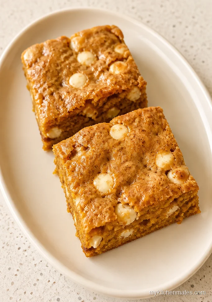 Brown Butter Sweet Potato Blondies