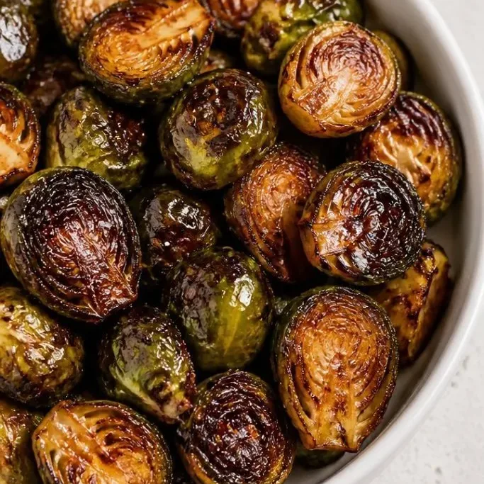 Brown Sugar Brussel Sprouts