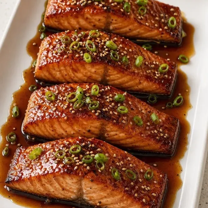 Brown Sugar Glazed Salmon