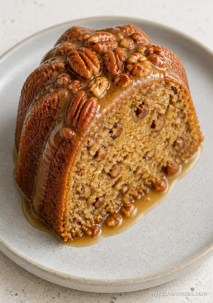 Browned Butter Pecan Bundt Cake