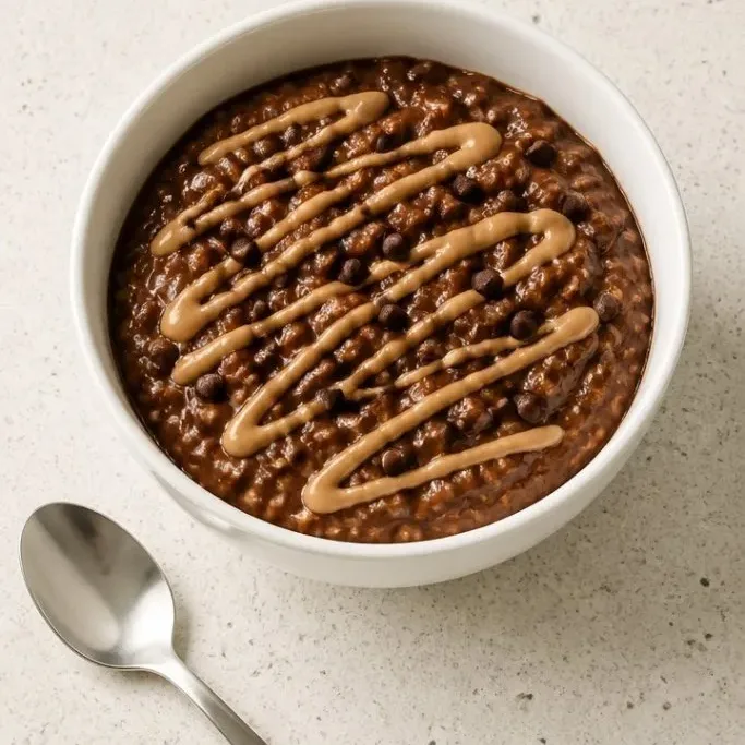 Fudgy Brownie Batter Overnight Oats Brownie Batter Overnight Oats