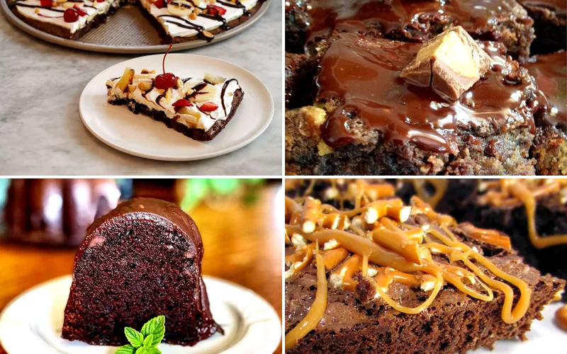 22 Amazing Brownie Mix Recipes That Taste Homemade brownie mix recipes featured