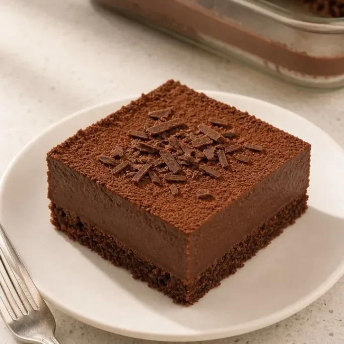 5-Ingredient Brownie Refrigerator Cake Brownie Refrigerator Cake