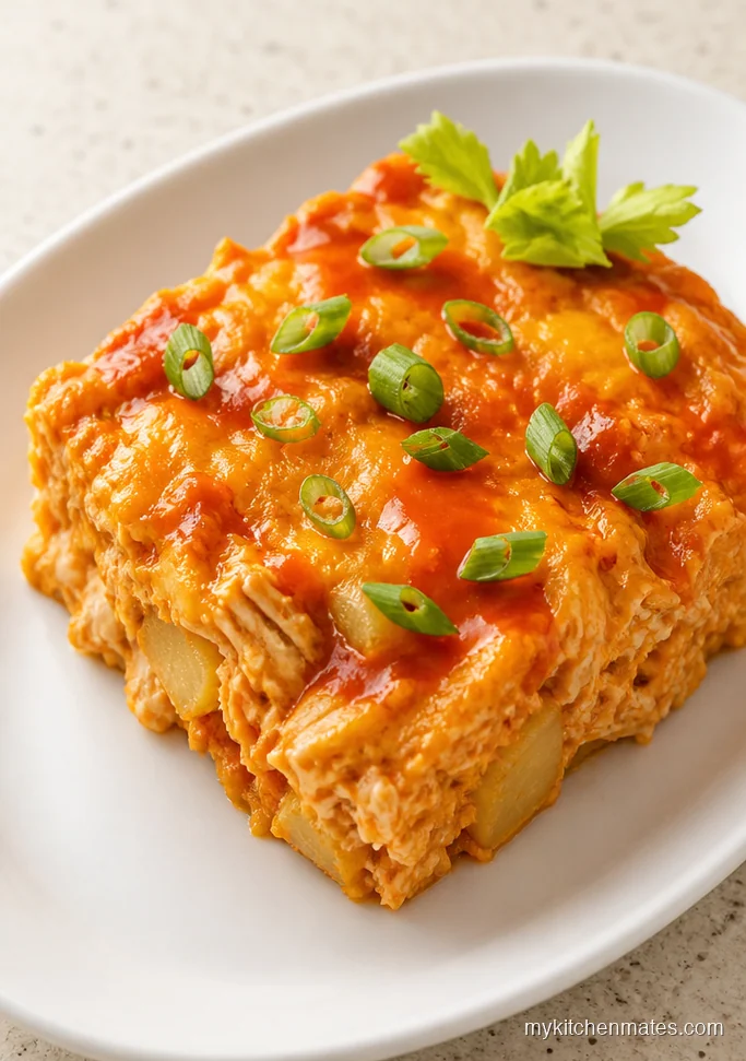 12 Chicken Tender Casseroles for Cozy Weeknight Dinners Buffalo Chicken and Potato Casserole