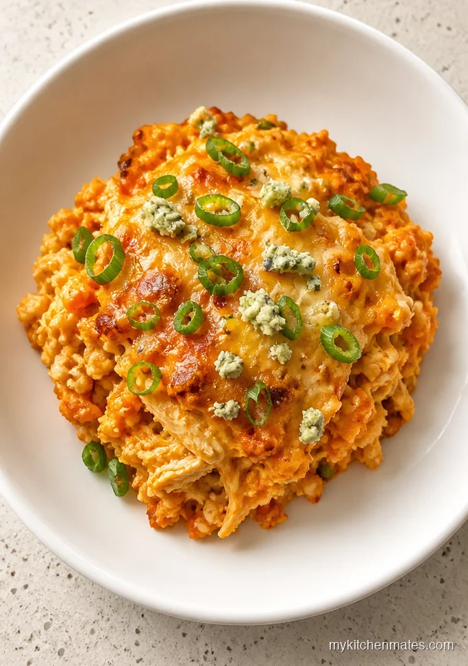 Buffalo Chicken Casserole