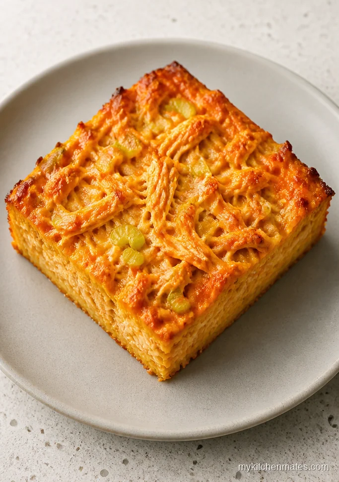 Buffalo Chicken Keto Breakfast Casserole