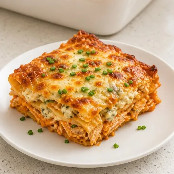 Buffalo Chicken Lasagna