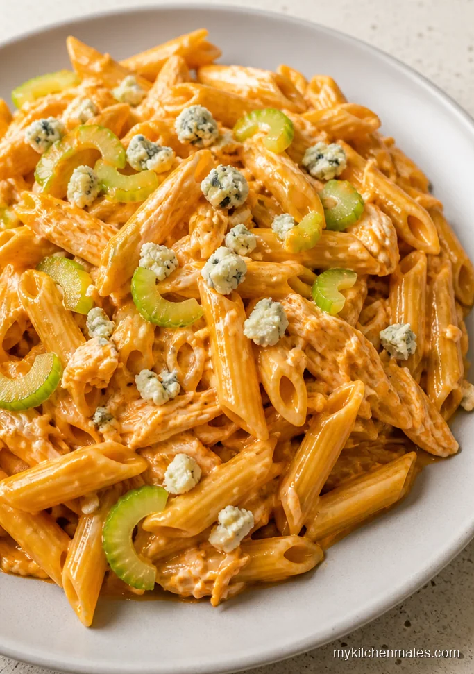 10 Crock Pot Pasta Recipes for Cozy Weeknight Dinners Buffalo Chicken Pasta