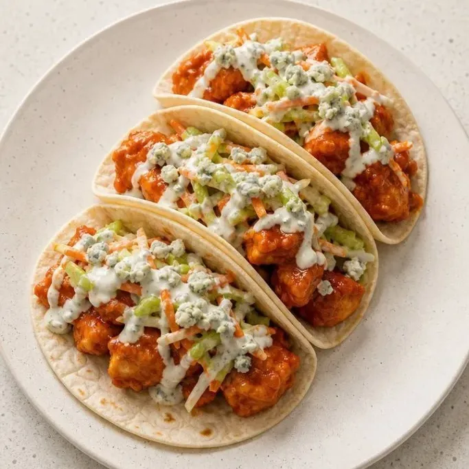 20-Minute Buffalo Chicken Tacos Buffalo Chicken Tacos
