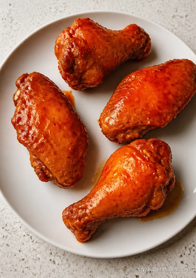 Buffalo Crockpot Chicken Wings