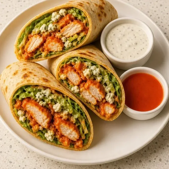 Buffalo Ranch Chicken Wrap