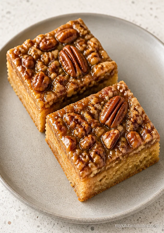 Butter Pecan Praline Bars