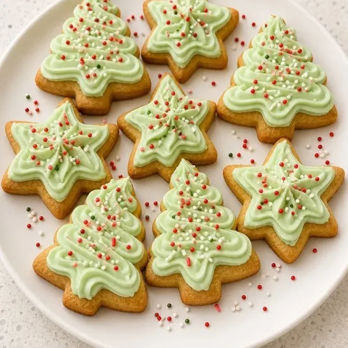 Buttercream Christmas Cookies