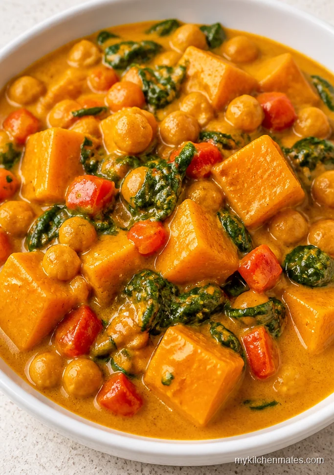Butternut Chickpea Coconut Curry