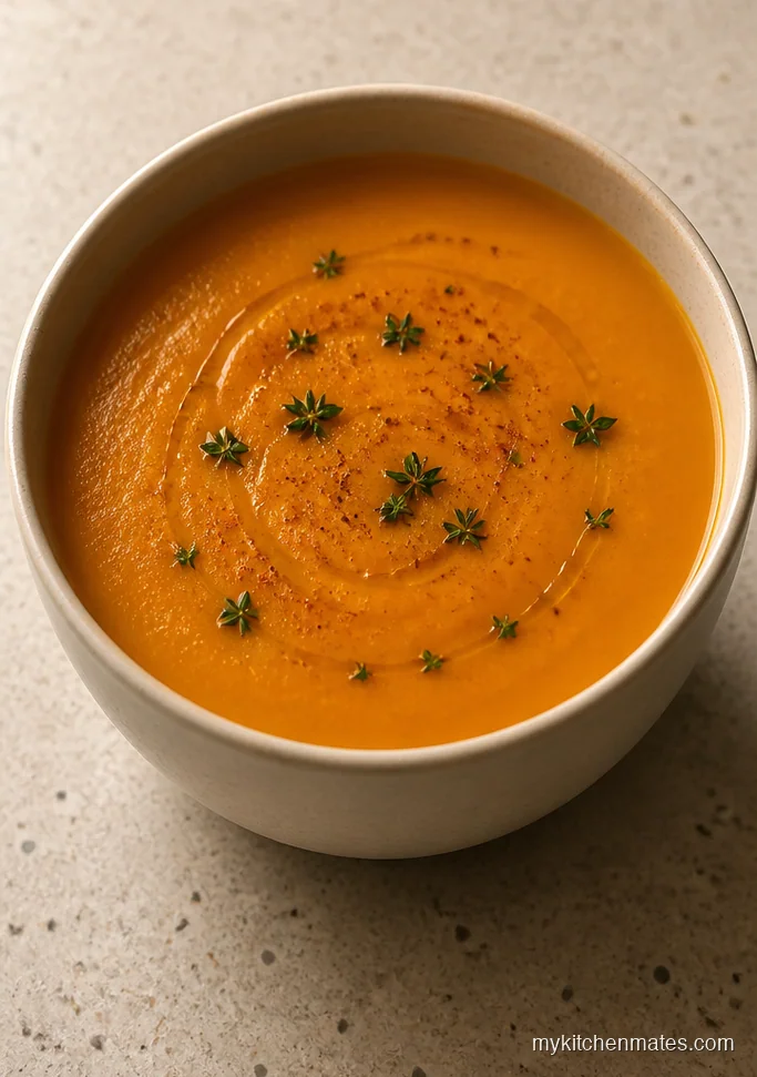 Butternut Squash and Apple Soup