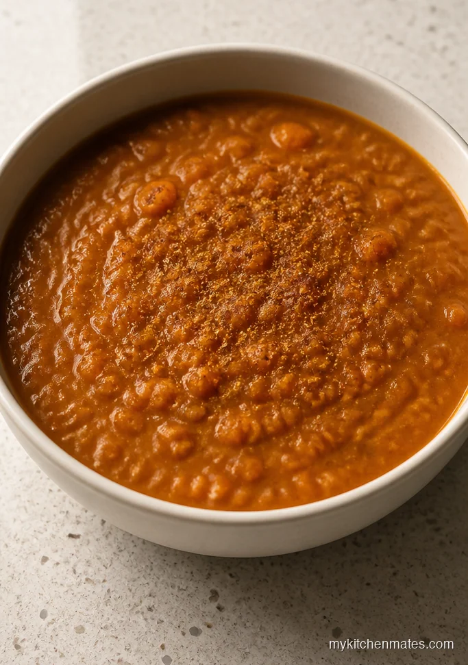 Butternut Squash and Lentil Soup