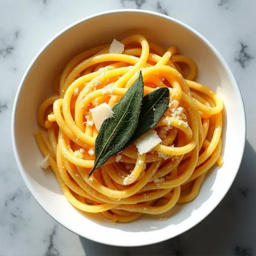 Butternut Squash and Sage Cream Sauce